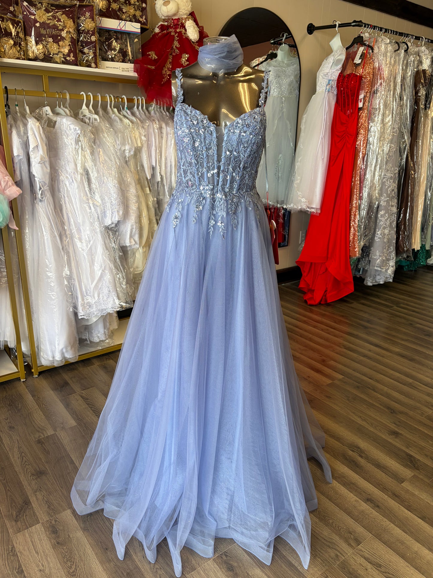 Blue fairy dress