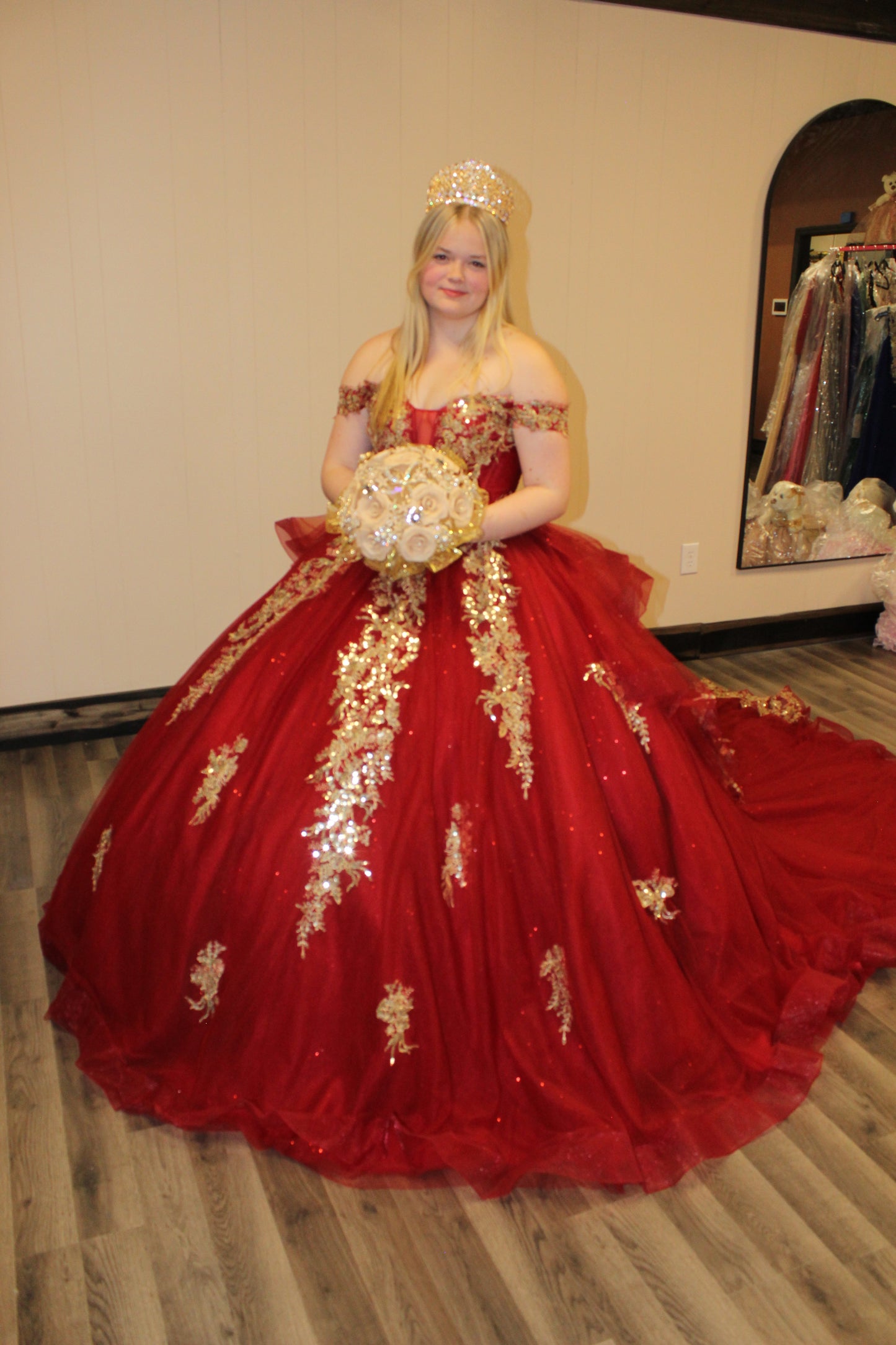 Sovereign Rose Quinceañera Dress 10