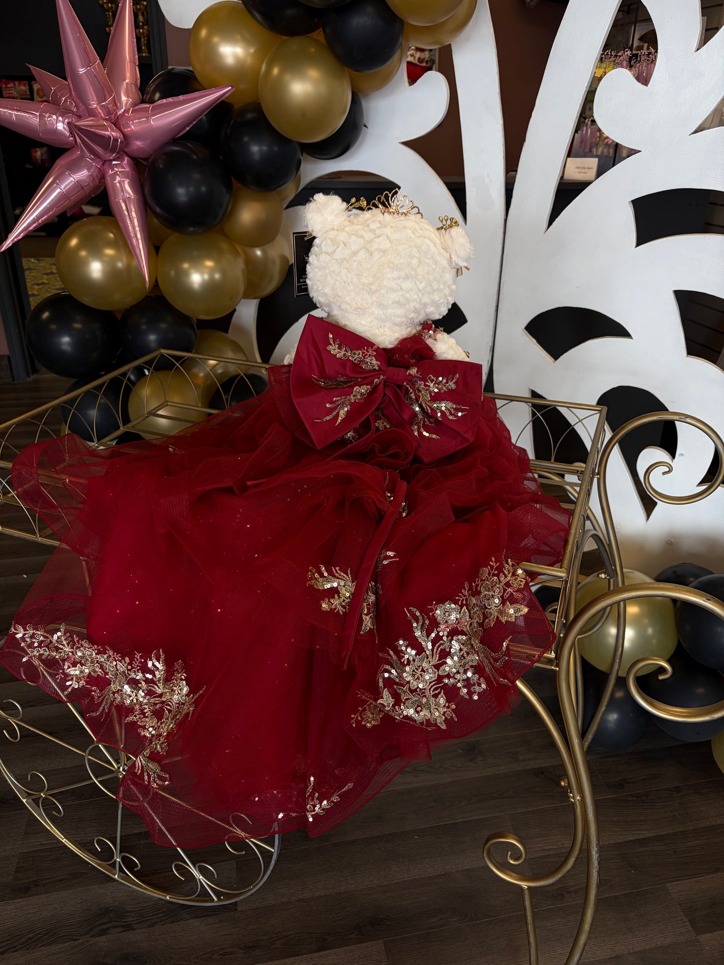 Oso de quinceañera