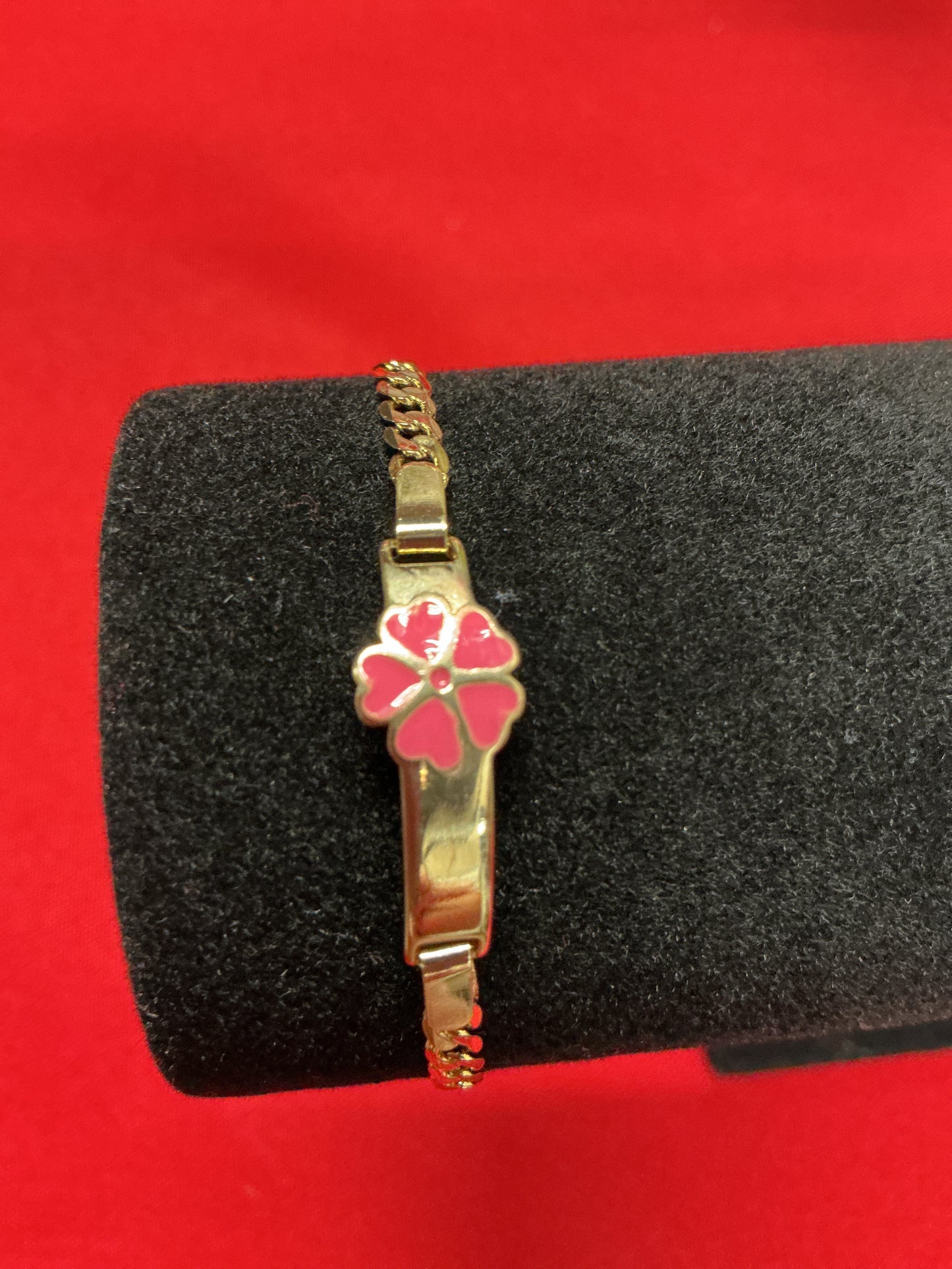 Youth girls, pink flower 1011
