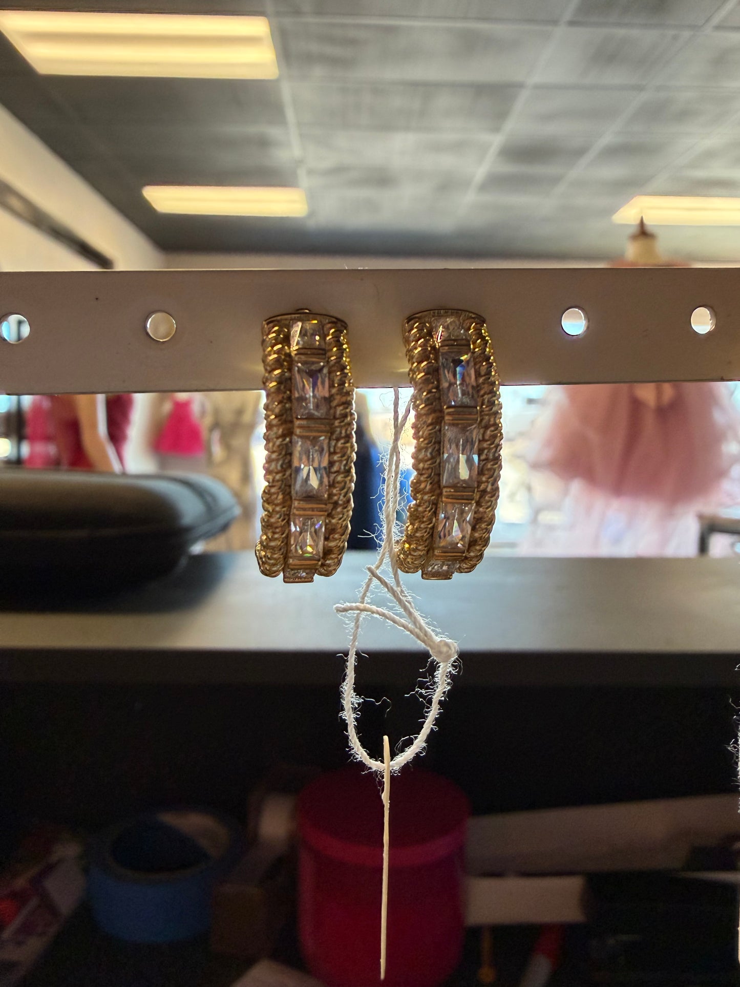 Braided earrings