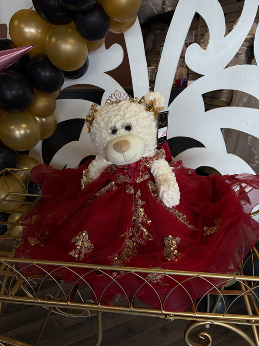 Oso de quinceañera