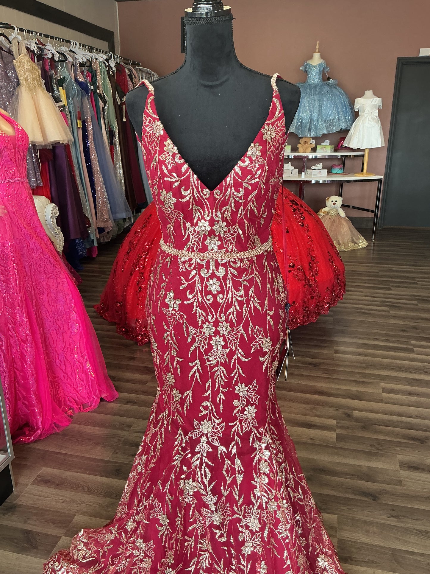 Red Cherry Blossom