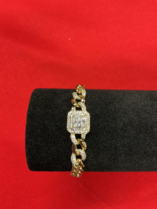 Diamond or Cuban Link bracelet 1017