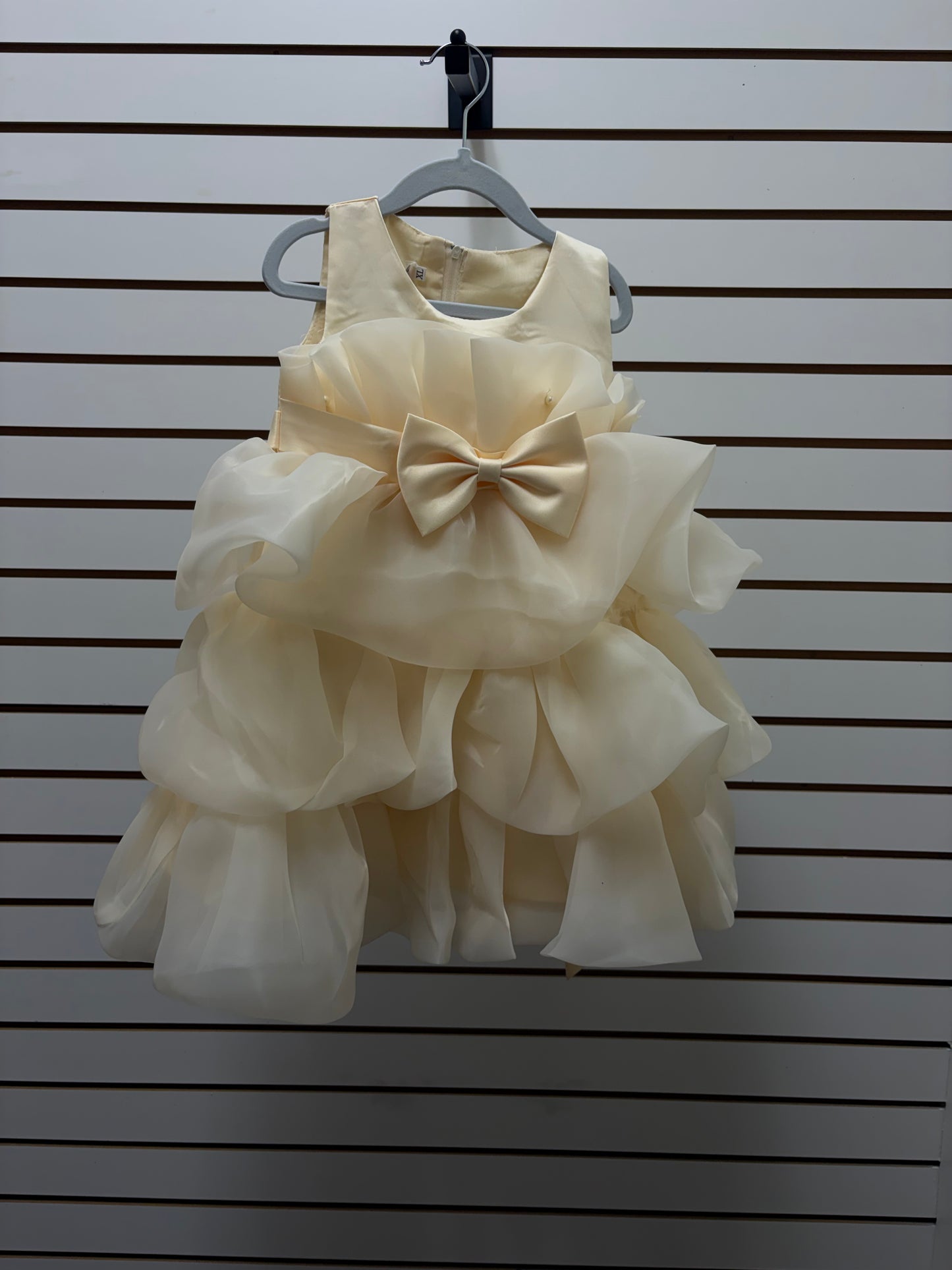 Ivory pearl dress