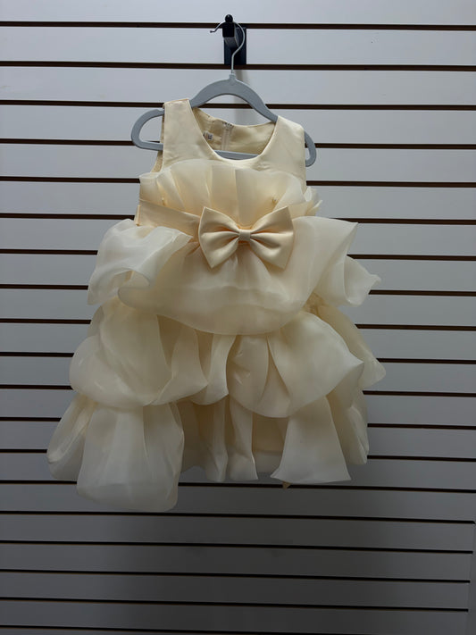 Ivory pearl dress