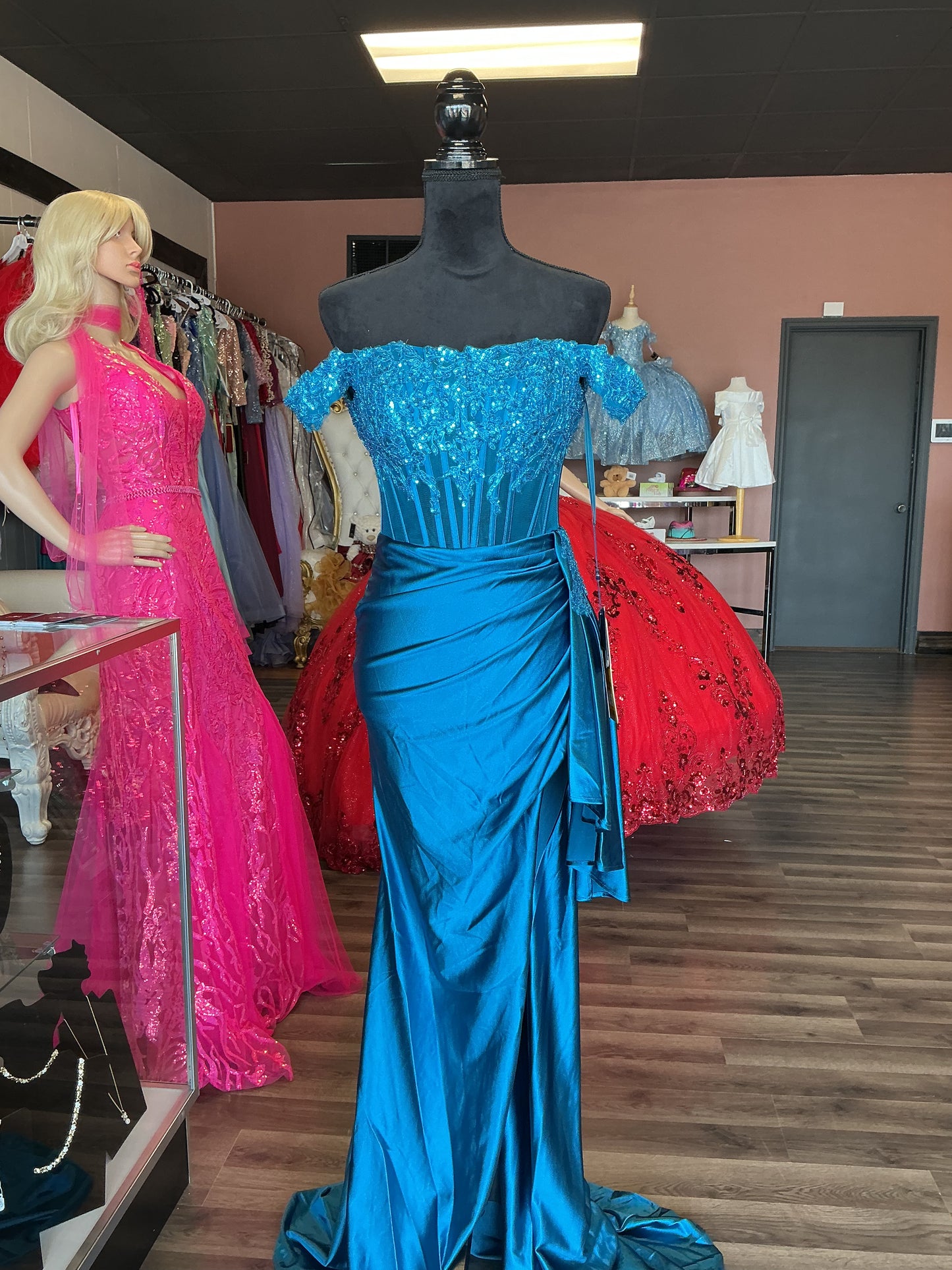 Sea crystal dress