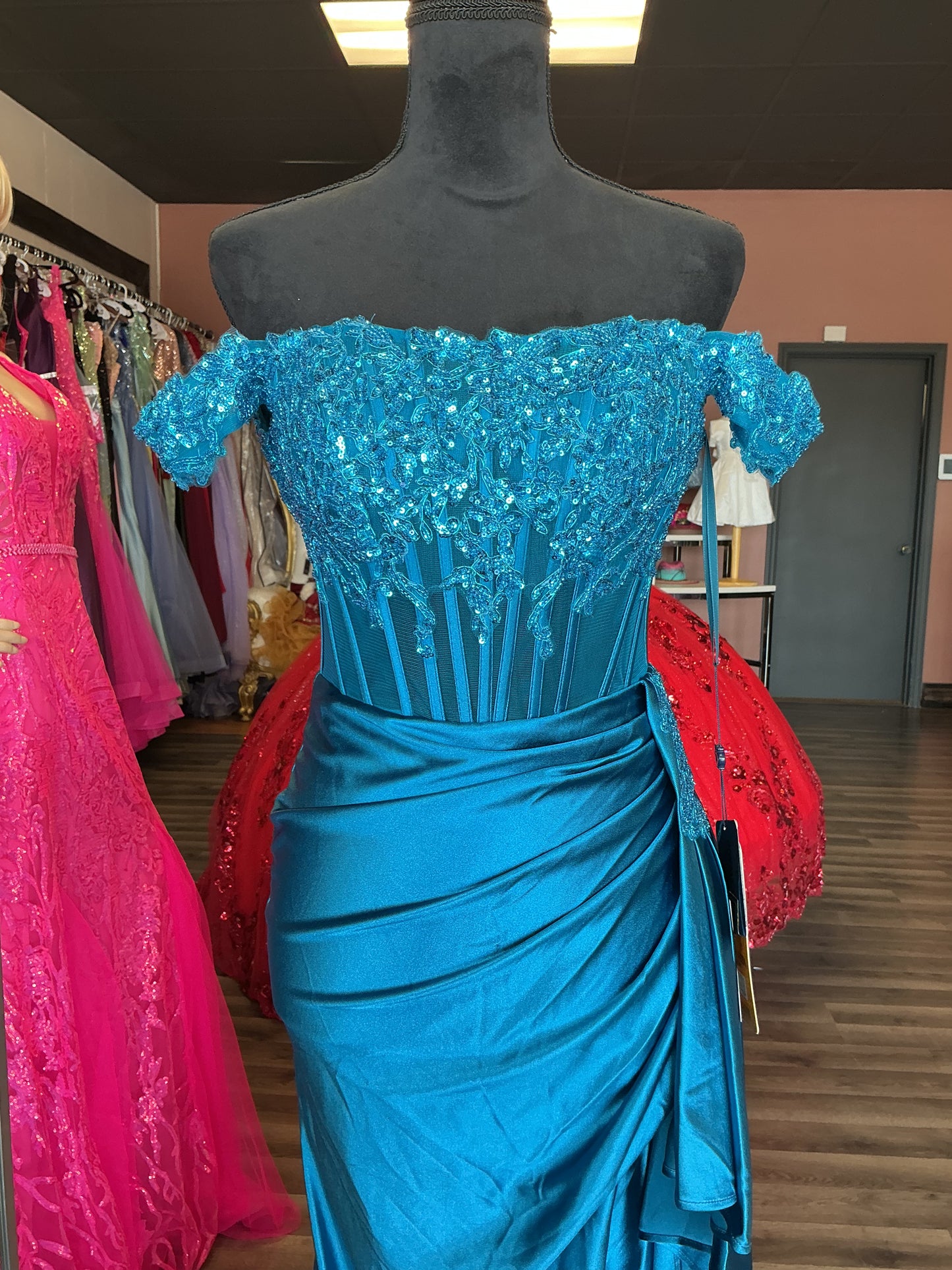 Sea crystal dress