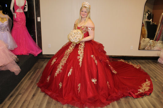 Sovereign Rose Quinceañera Dress 10